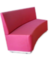 Sillón Booth Semicurvo