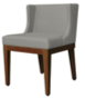 Silla con respaldo bajo